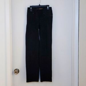 Nygard Luxe Denim Black 360 4-way Jeggins  Size XS 2-4 Stretch Long
